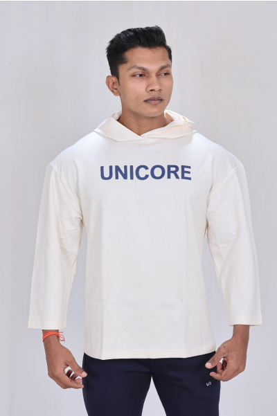 Whiteout 3/4 Sleeve Hoodie