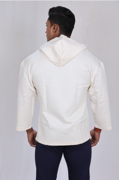 Whiteout 3/4 Sleeve Hoodie