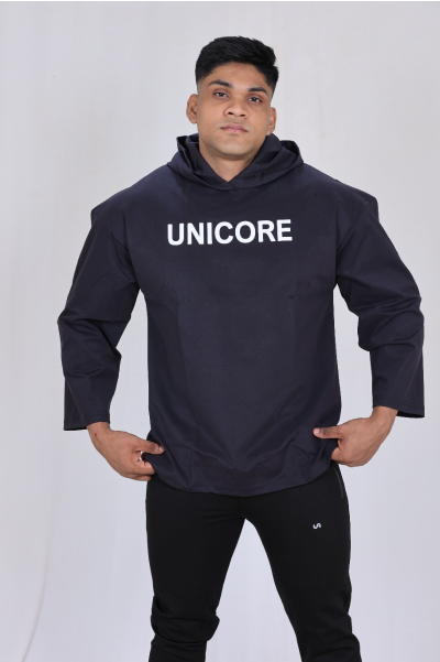 Obsidian 3/4 Sleeve Hoodie