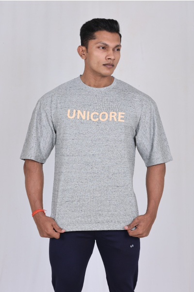 Vigyor Grey Oversized Tee