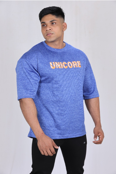 Vigyor Blue Oversized Tee