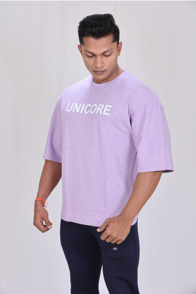 Vigyor Purple Oversized Tee