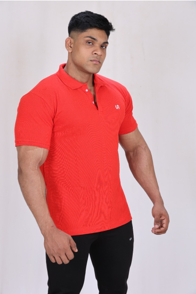 Crimson Drive Polo T-Shirt