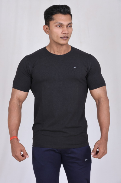 Black Bolt Cotton Tee