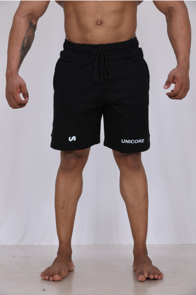 Men's Classic Black Athletic Shorts