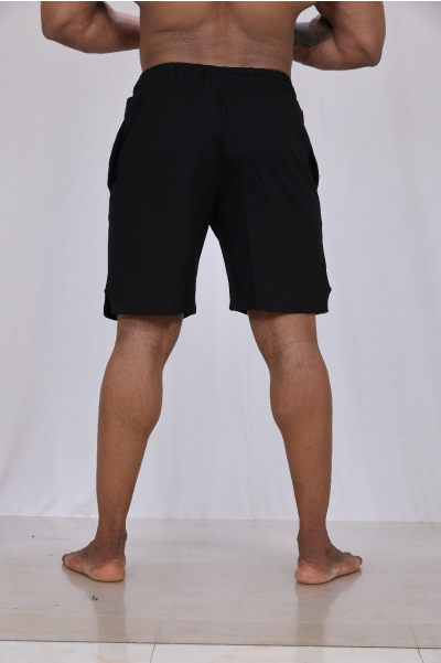 Men's Classic Black Athletic Shorts