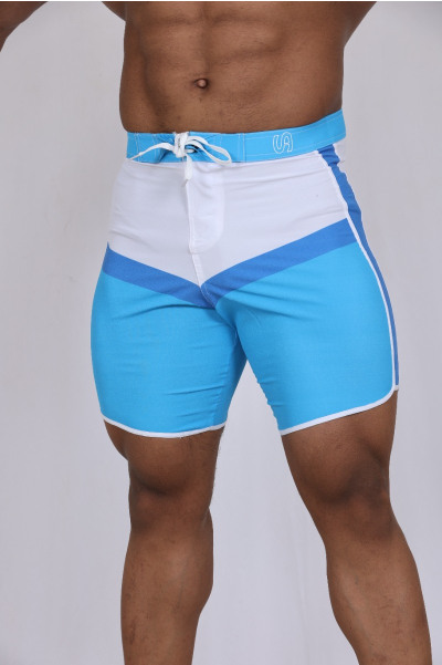 Sky Frost Athletic Board Shorts