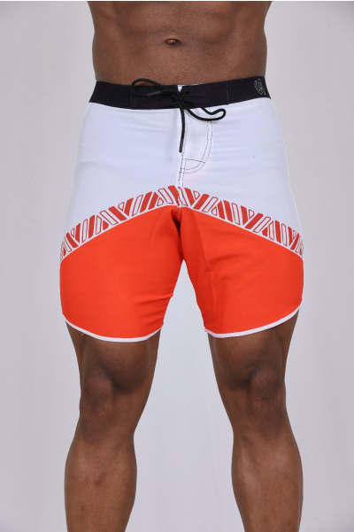 Fiery Blossom Power Board Shorts