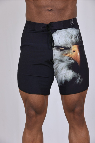 Shadowed Wing Athletic Board Shorts