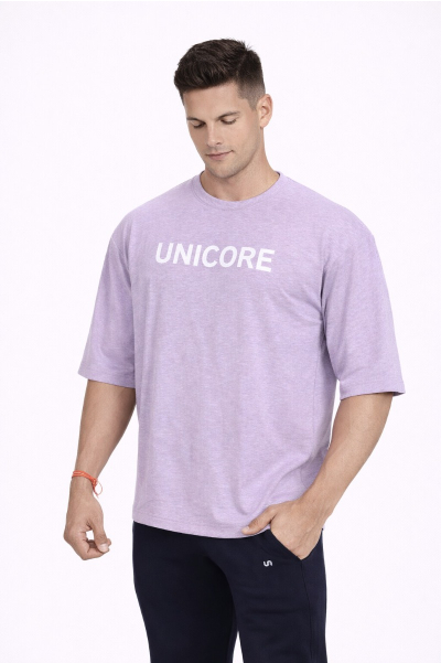 Vigyor Purple Oversized Tee