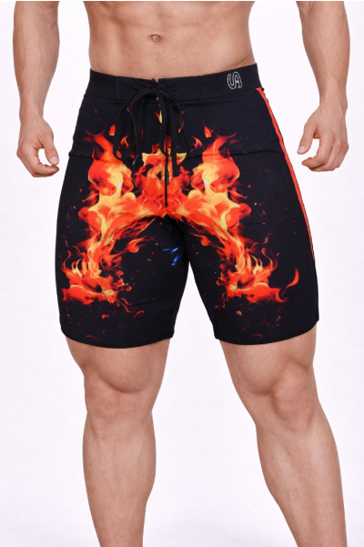 Electric Amber Hyper Board Shorts