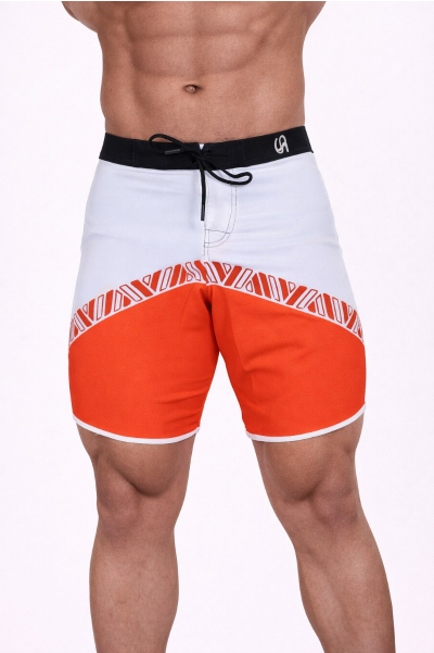 Fiery Blossom Power Board Shorts
