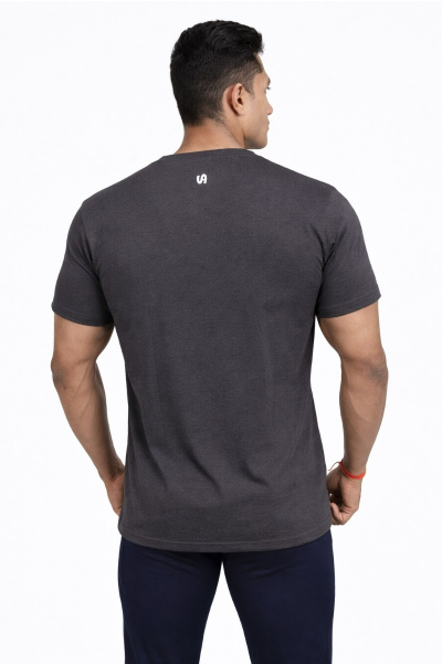 Grey Grind Round Neck Tee