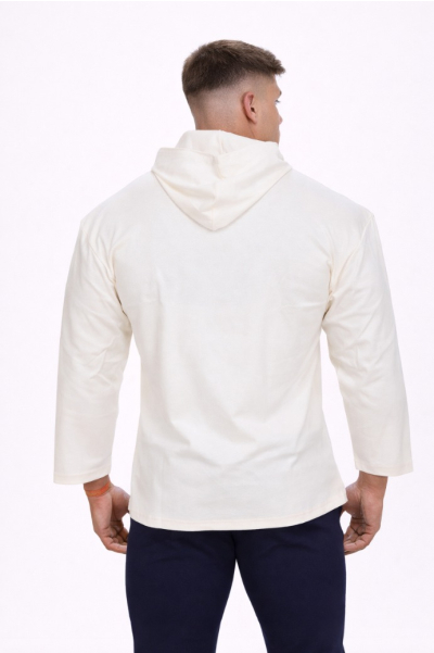 Whiteout 3/4 Sleeve Hoodie