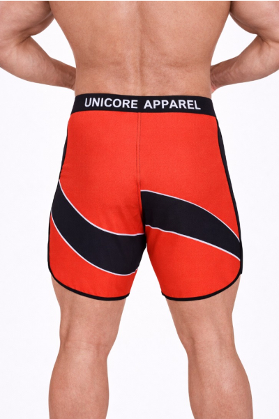 Red Eclipse Pro Board Shorts