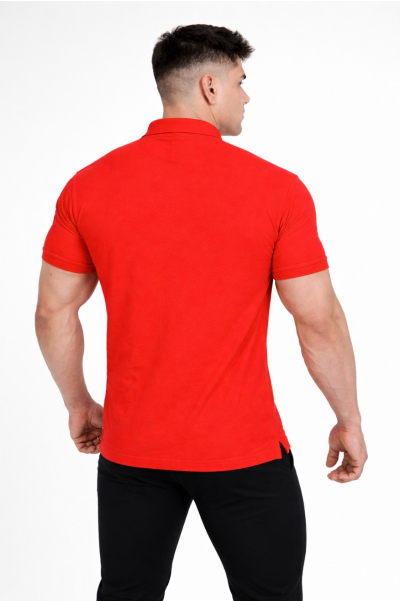 Crimson Drive (Red) Polo T-Shirt