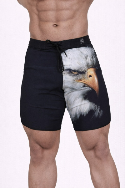 Shadowed Wing Athletic Board Shorts