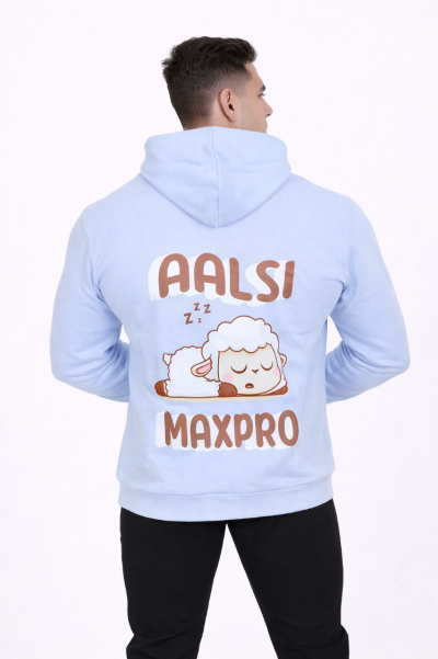 Sky Blue Full Sleeves Hoodie