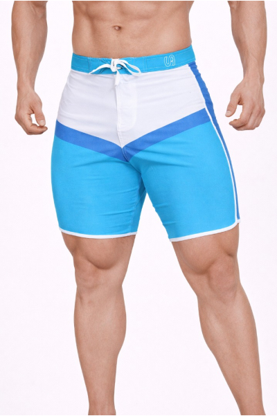 Sky Frost Athletic Board Shorts