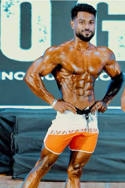 Fiery Blossom Power Board Shorts